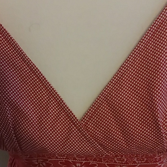 Red summer dress - Picture 4 of 7